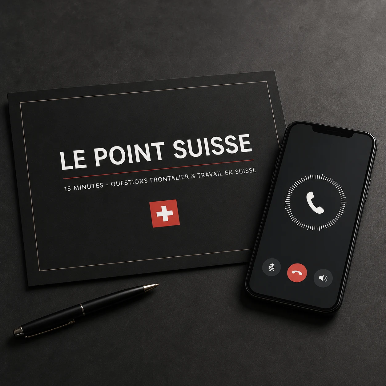 Le Point Suisse — appel audio de 15 minutes